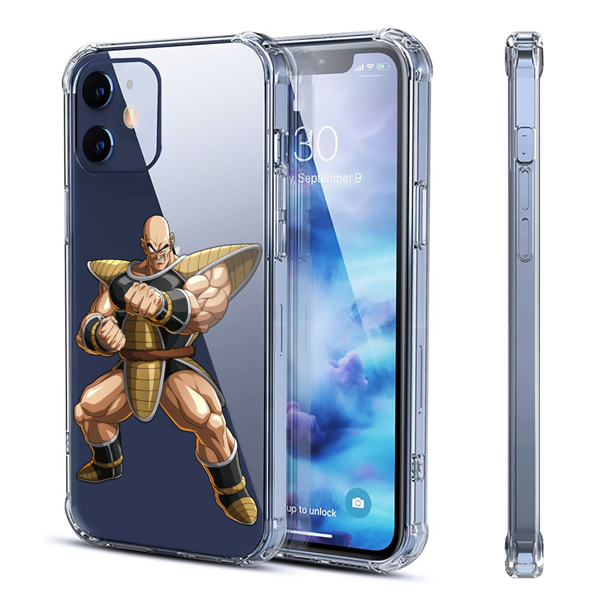 （画像用） ドラゴンボール DRAGON BALL 【iPhone 12シリーズ対応】透明スマホケース（クリアソフトケース）